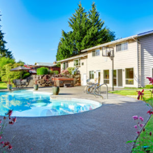 backyard inground pool